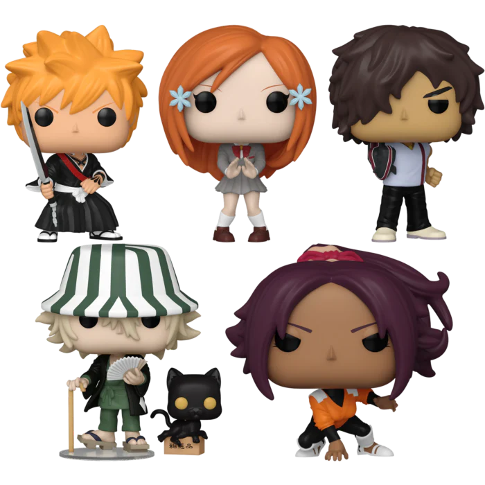 Funko Pop! Animation: Bleach - 5 piece Set